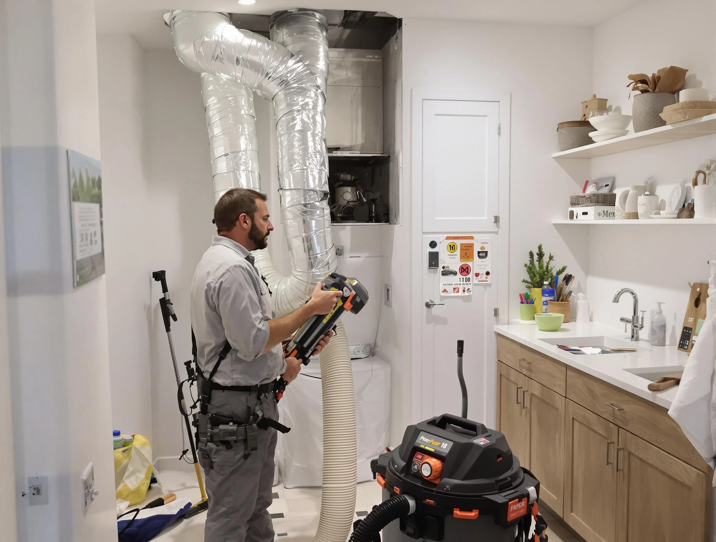 Clogged Dryer Vent Cleaning in Glendale