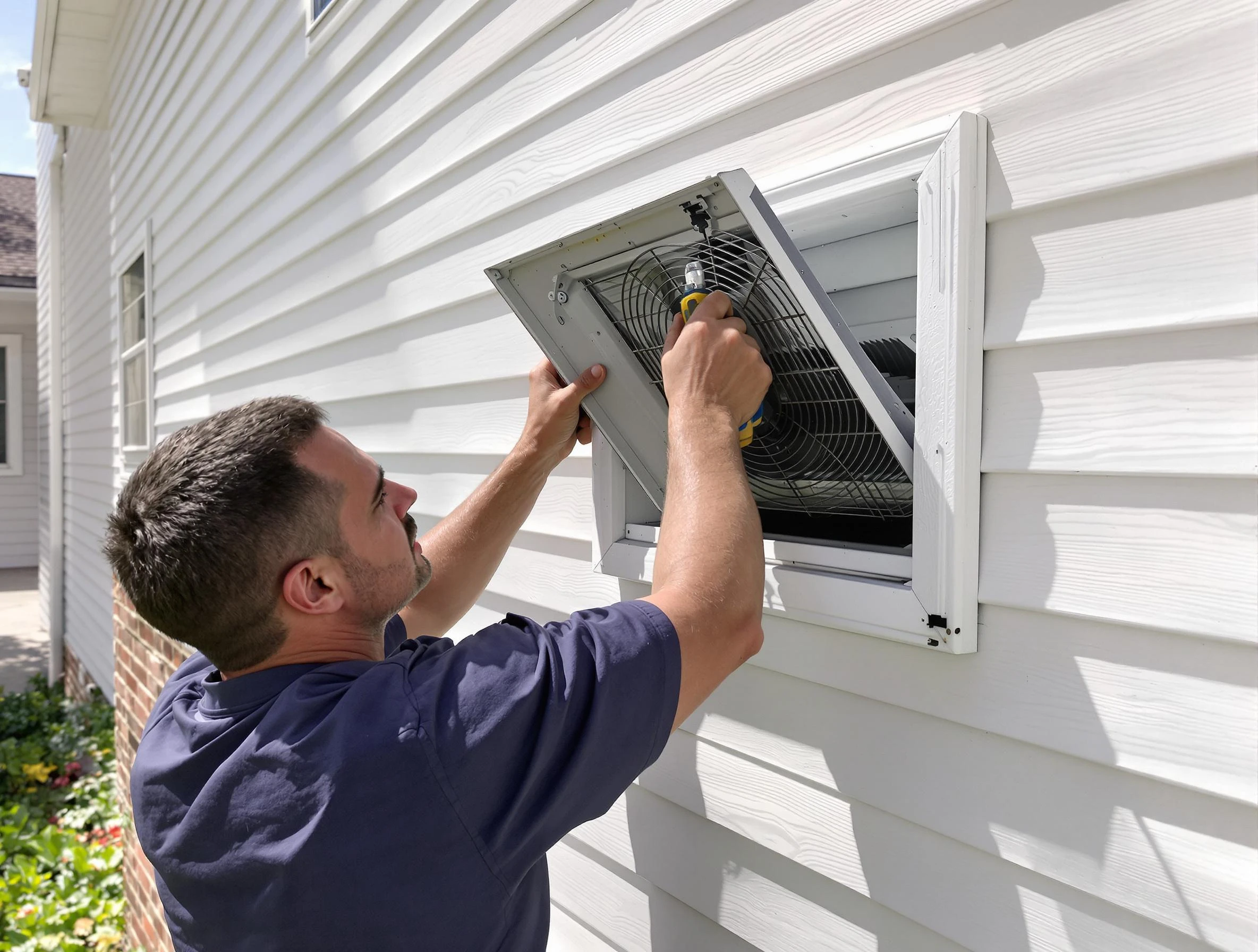 Dryer Vent Cover Replacement in Glendale